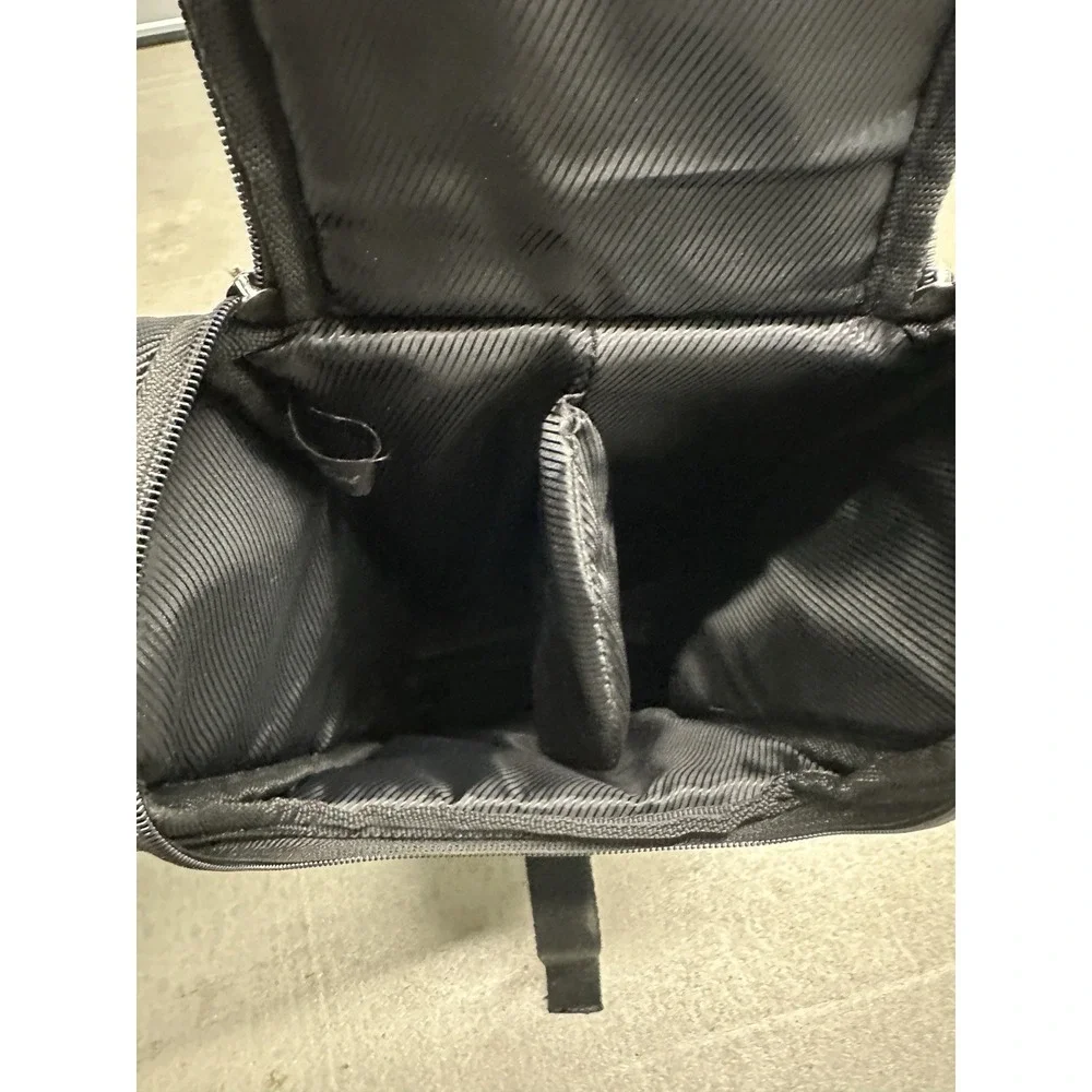 Picnic At Ascot The Next 2 Bottle Wine Carrier Bag Black Shoulder Strap NEW